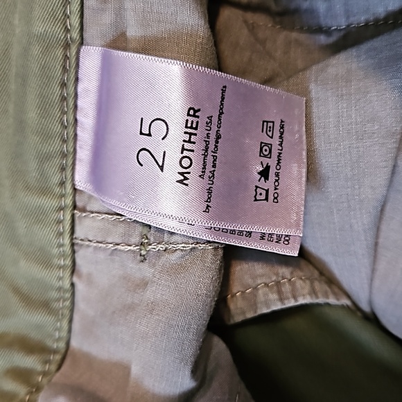 MOTHER Denim Shaker Prep Fray In Killing Time Size 25 - Picture 9 of 11